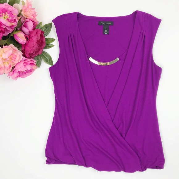 bubble hem black top